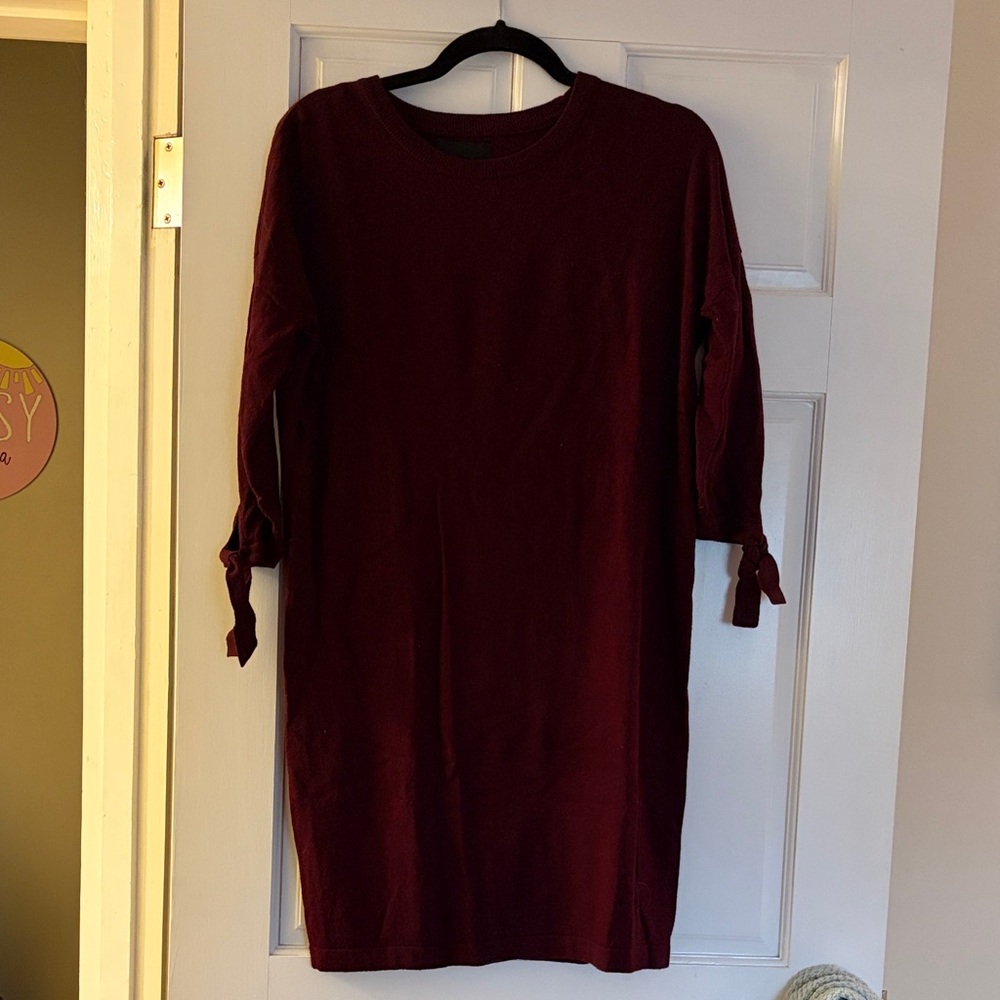 Cynthia Rowley Plum Long Sleeve Dress